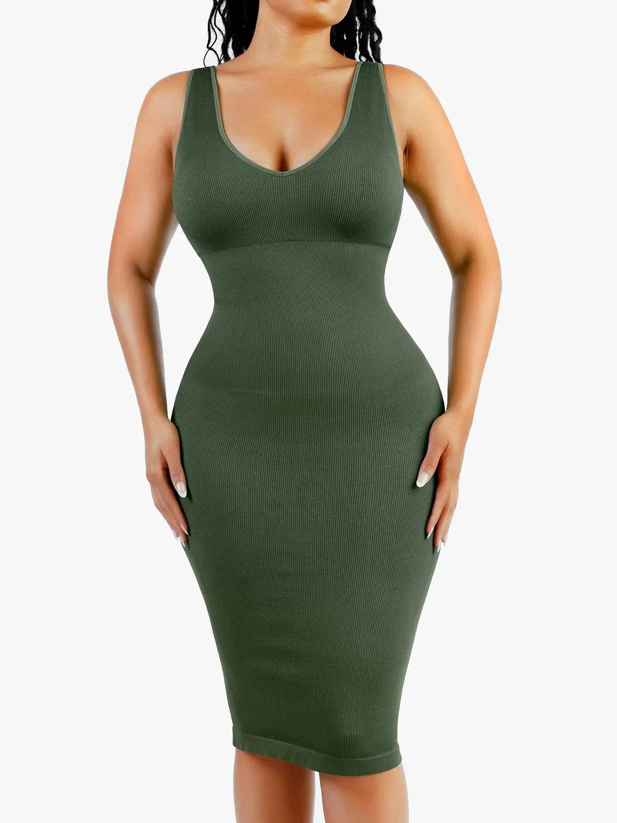 Shapewear Seamless Sleeveless Slimming Dress Set