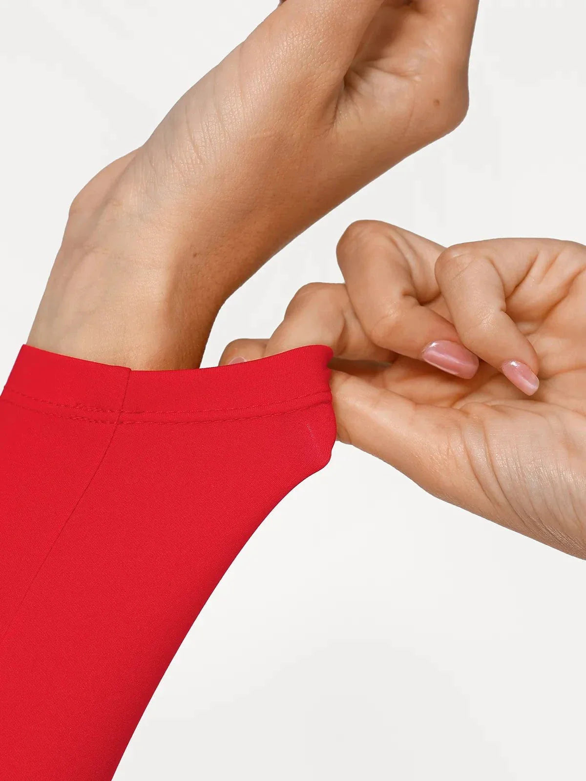 Shapewear Lace Trim V-Neck Long Sleeve Bodycon Mini Dress