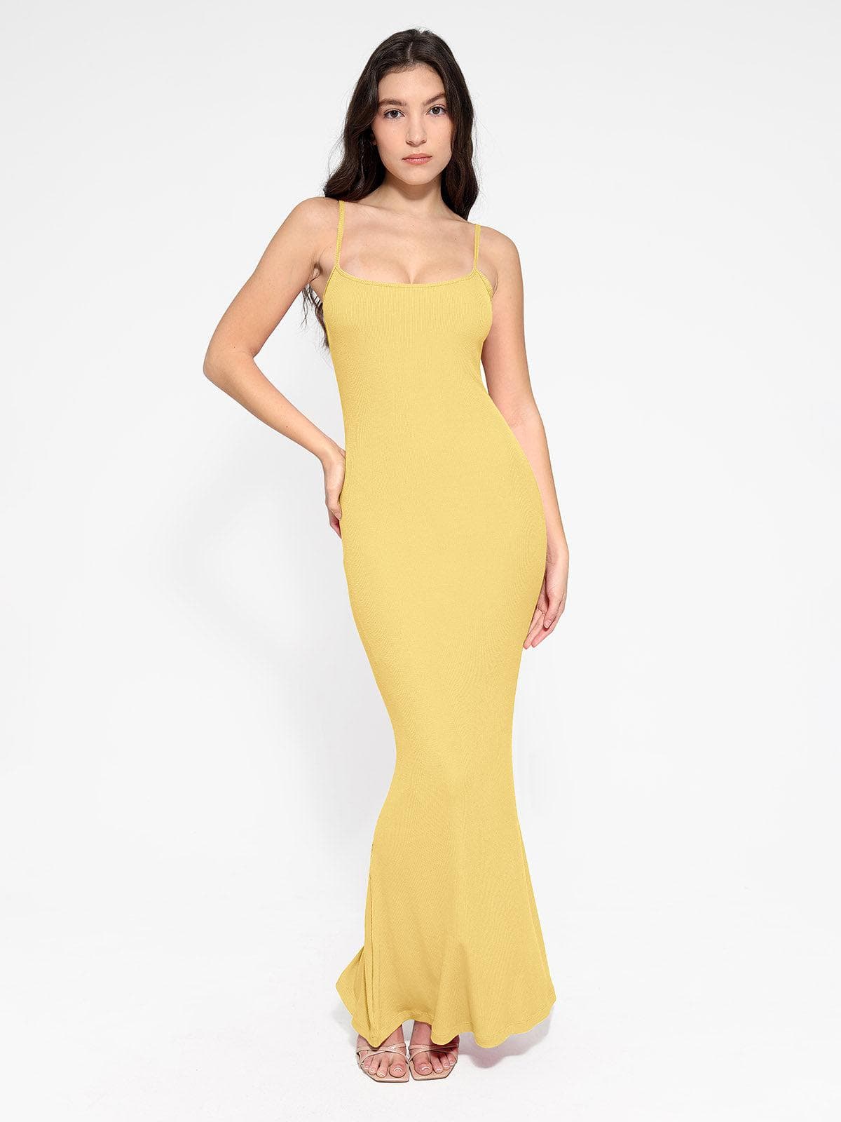 Shapewear Modal Slimming Maxi Slip Dress