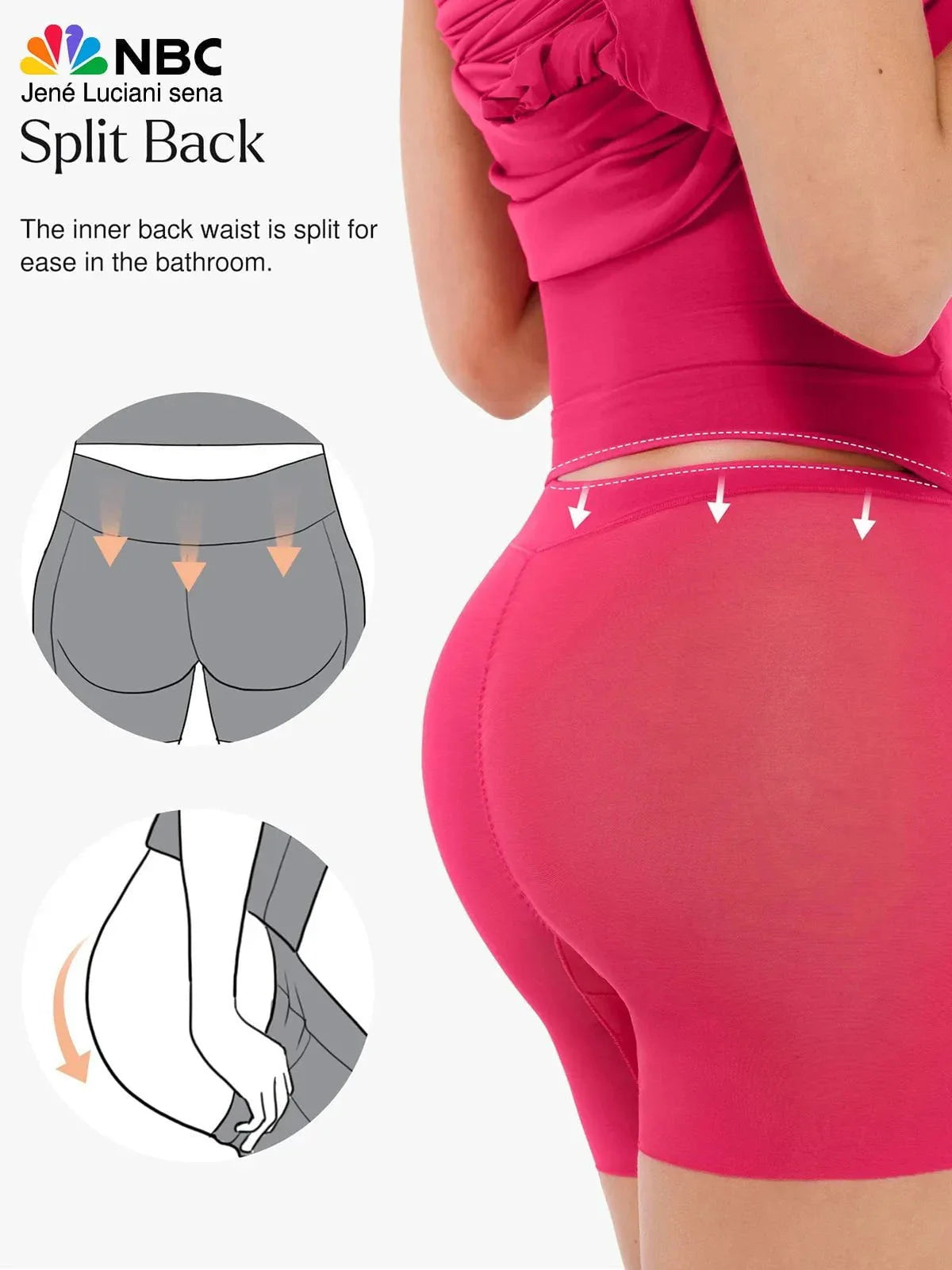 Shapewear Ruched Bodycon Cascade Mini Dress