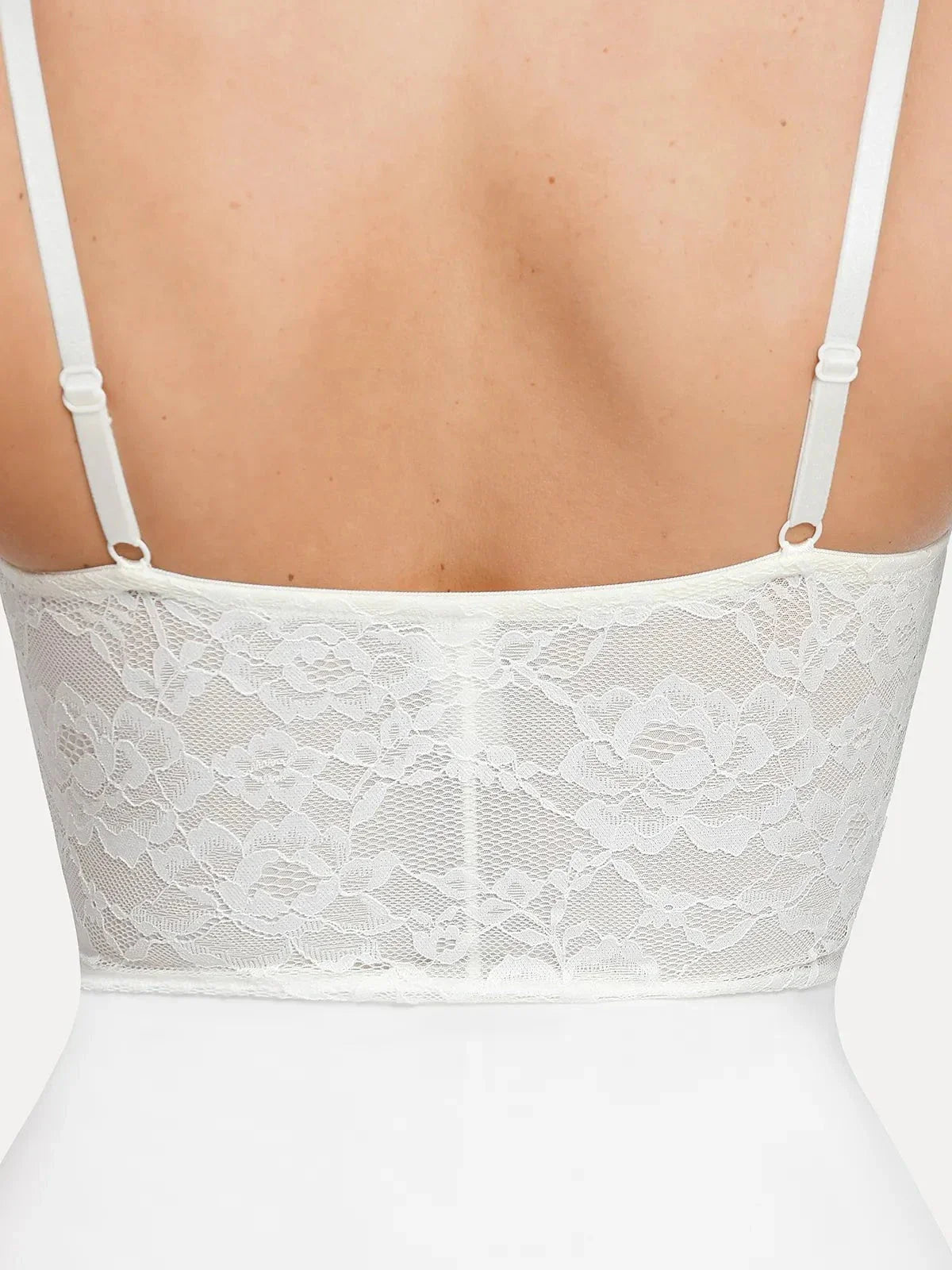 Shapewear Sculpting Lace Corset Midi Slip Dress