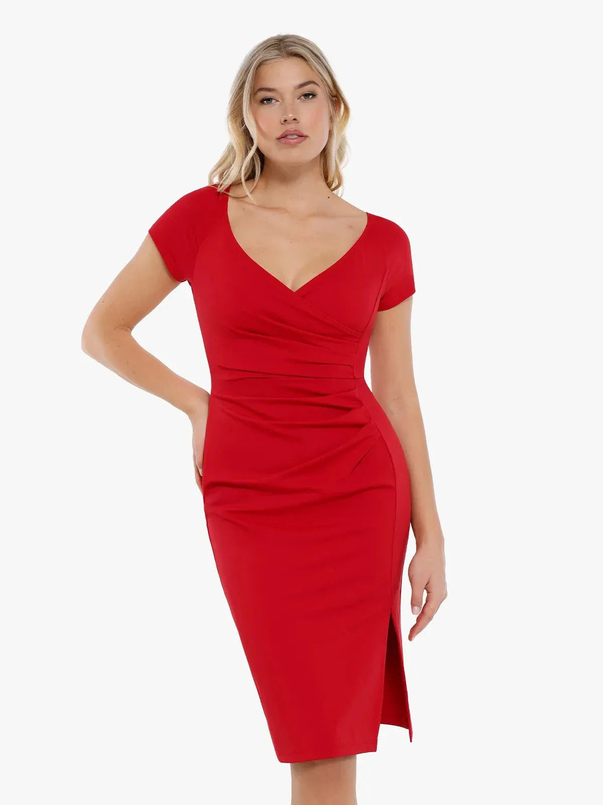 Shapewear Short Sleeve Perfect Form Sheath Dress
