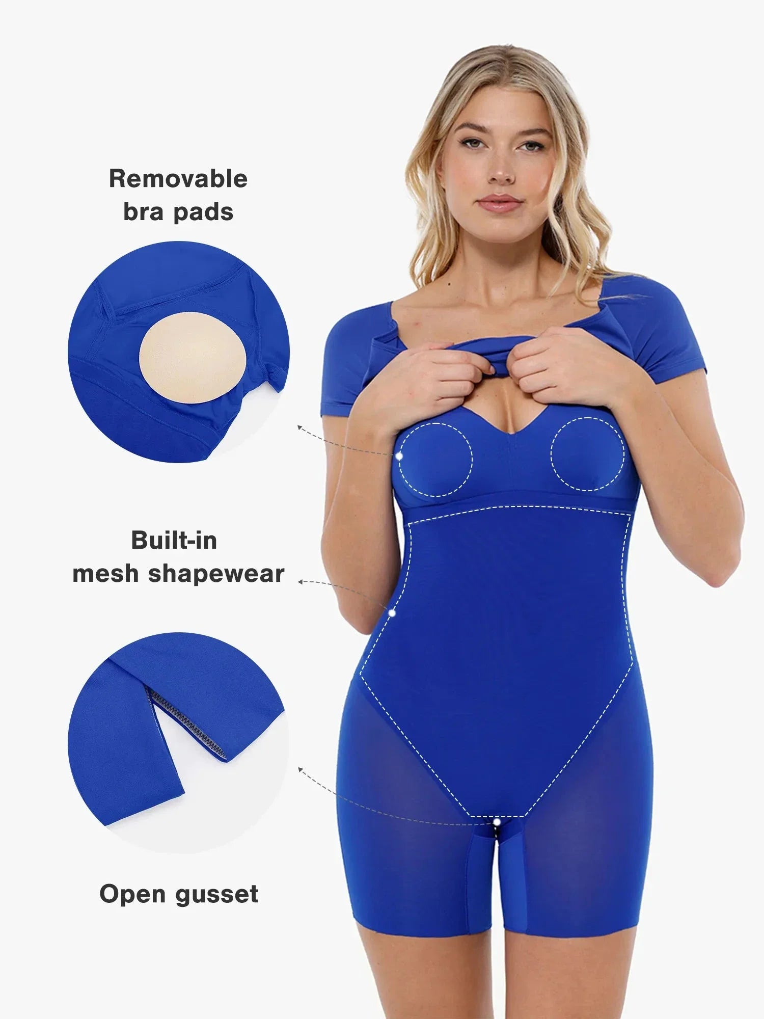 Shapewear Short Sleeve Perfect Form Sheath Dress