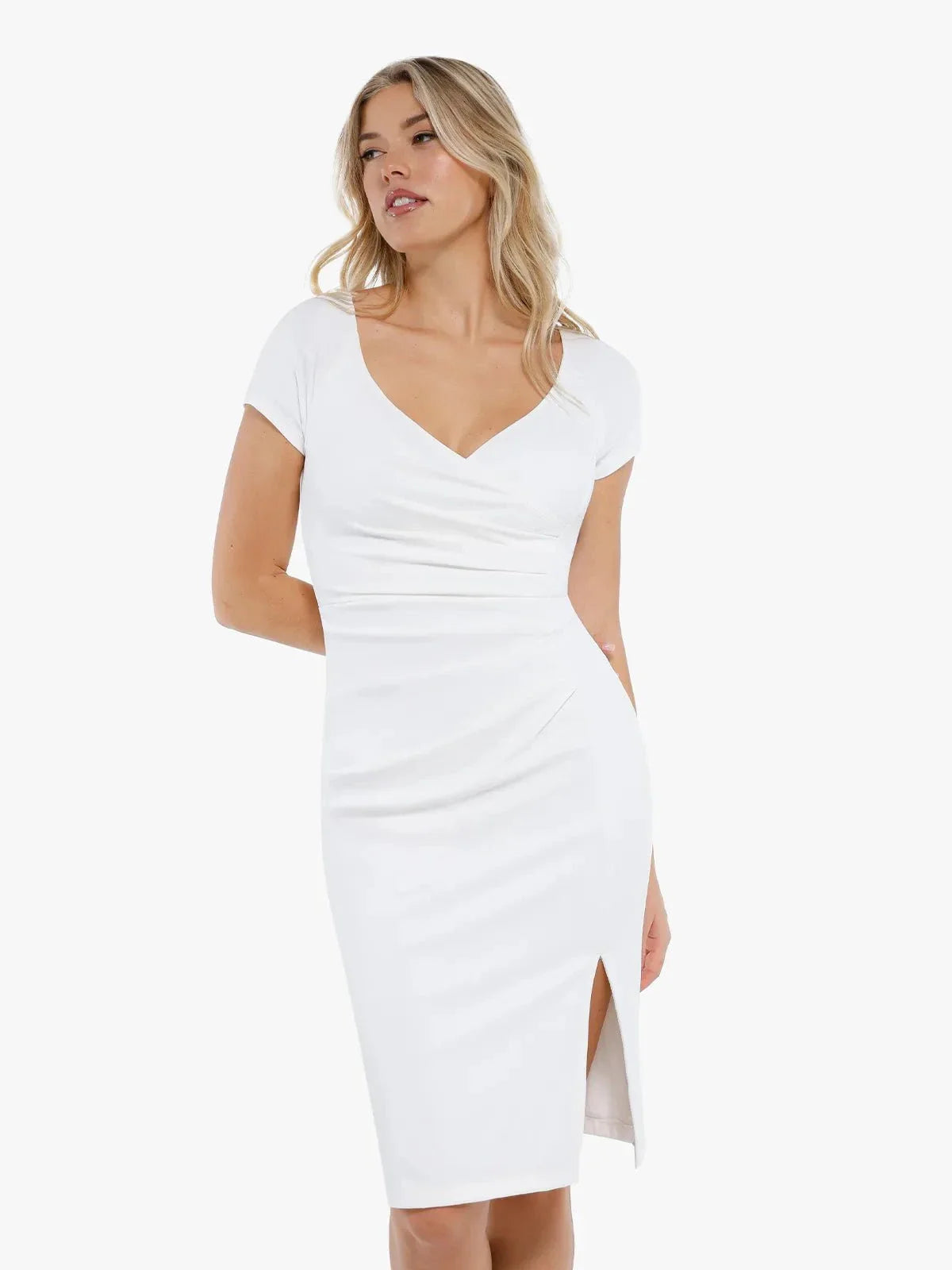 Shapewear Short Sleeve Perfect Form Sheath Dress