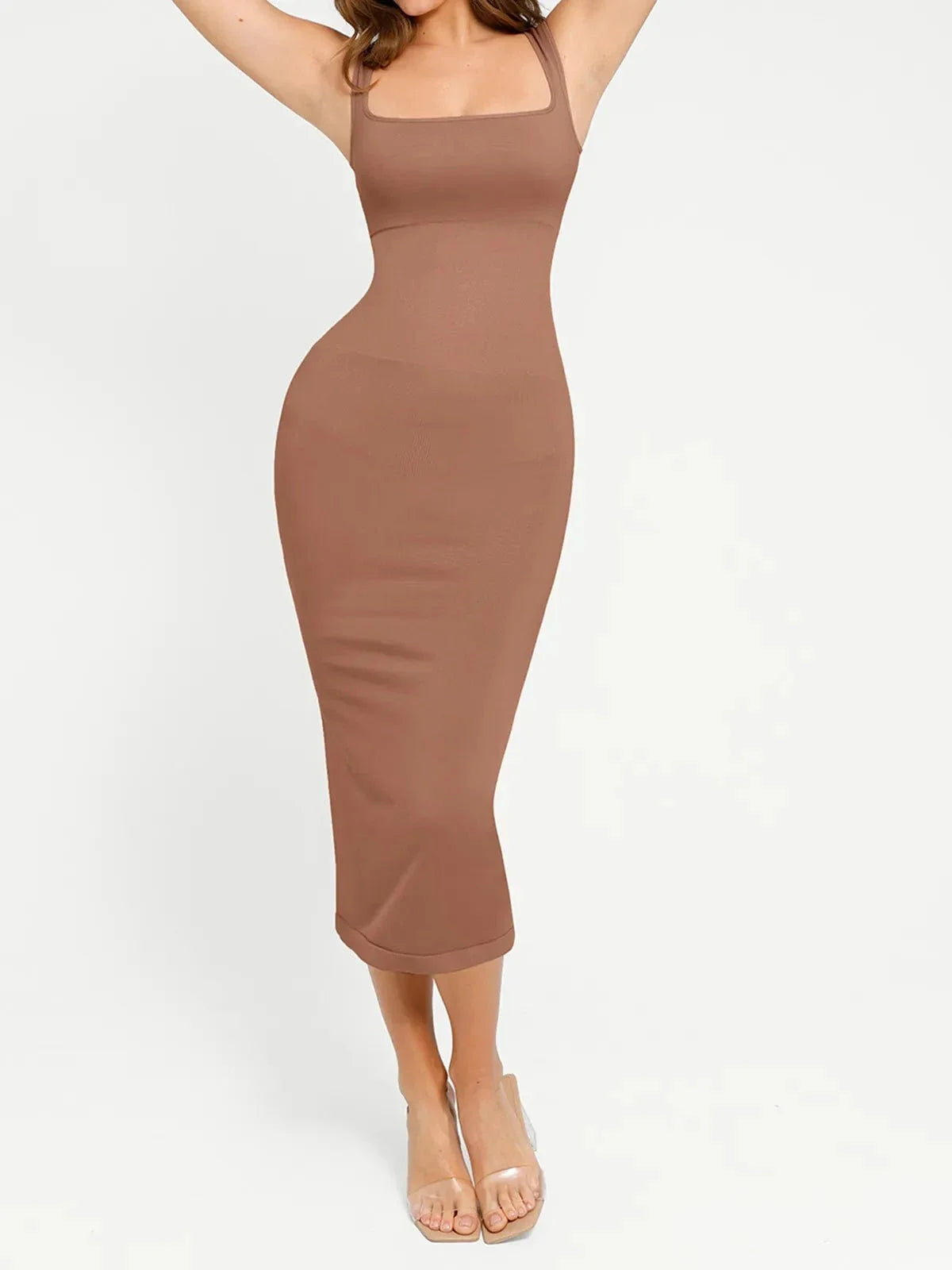 Shapewear Seamless Sleeveless Slimming Dress Set